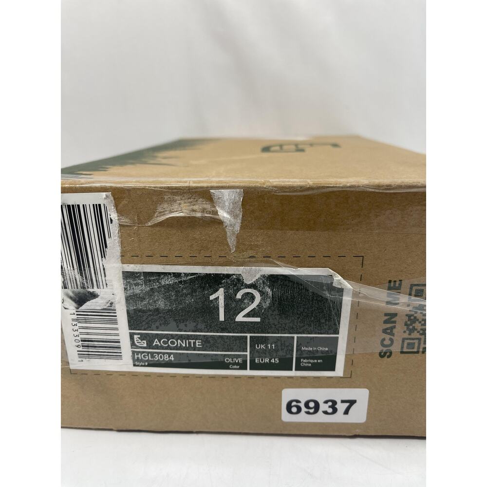 Hybrid Green Label Aconite Shoes Mens Size 12 Olive Hiking Sneakers New Box - Picture 13 of 14